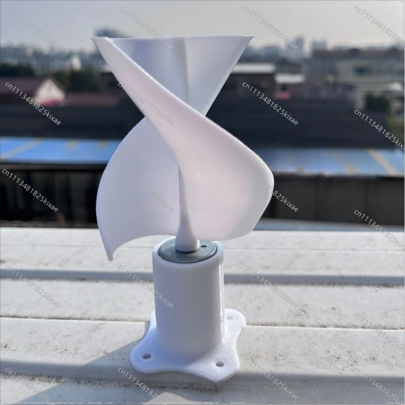 For Spiral Wind Turbine Model for 2 Blades, Breeze Start, Experimental Technology Small Production Wind Power DIY