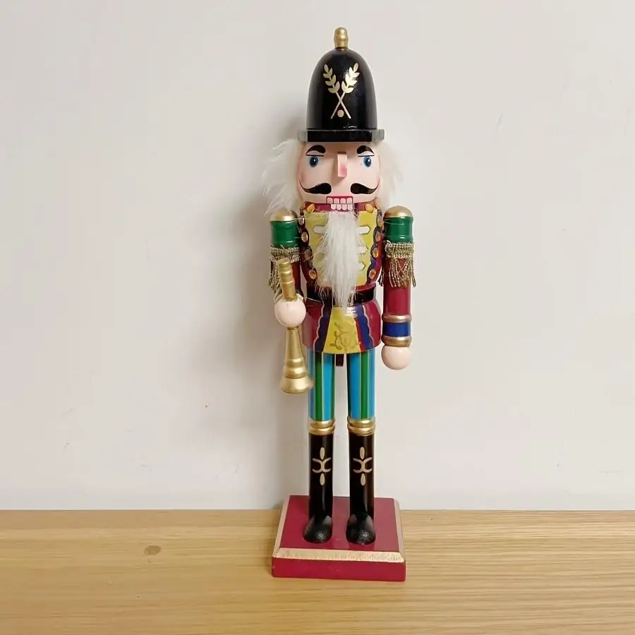 1/5/10/20/50/100pcs Soldado Quebra-Nozes de Madeira Clássico - Decoração de Natal de 30.48cm para Casa, Perfeito para Sala de Es