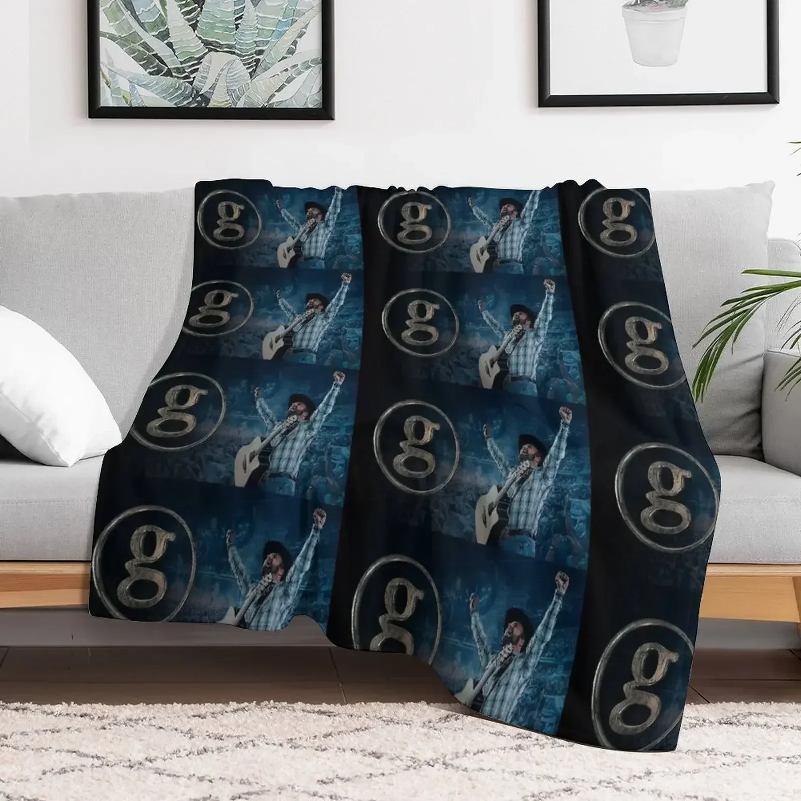 

Garth Brooks stadium tour mur6 2019 kel Throw Blanket Extra Large Throw Polar Kid'S Sofas Blankets