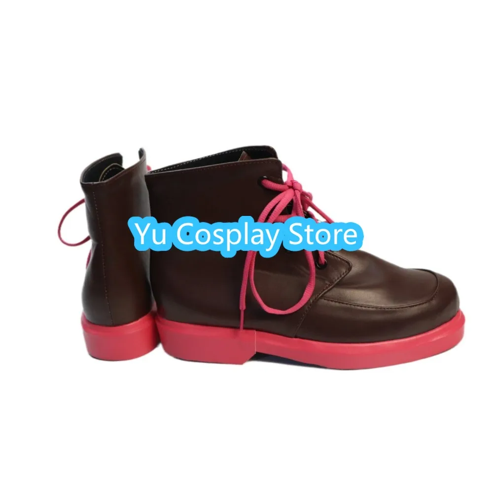 Hilda Touko Cosplay Shoes Custom Height Increase Boots Halloween Carnival Anime Party Props Trainer Footwear