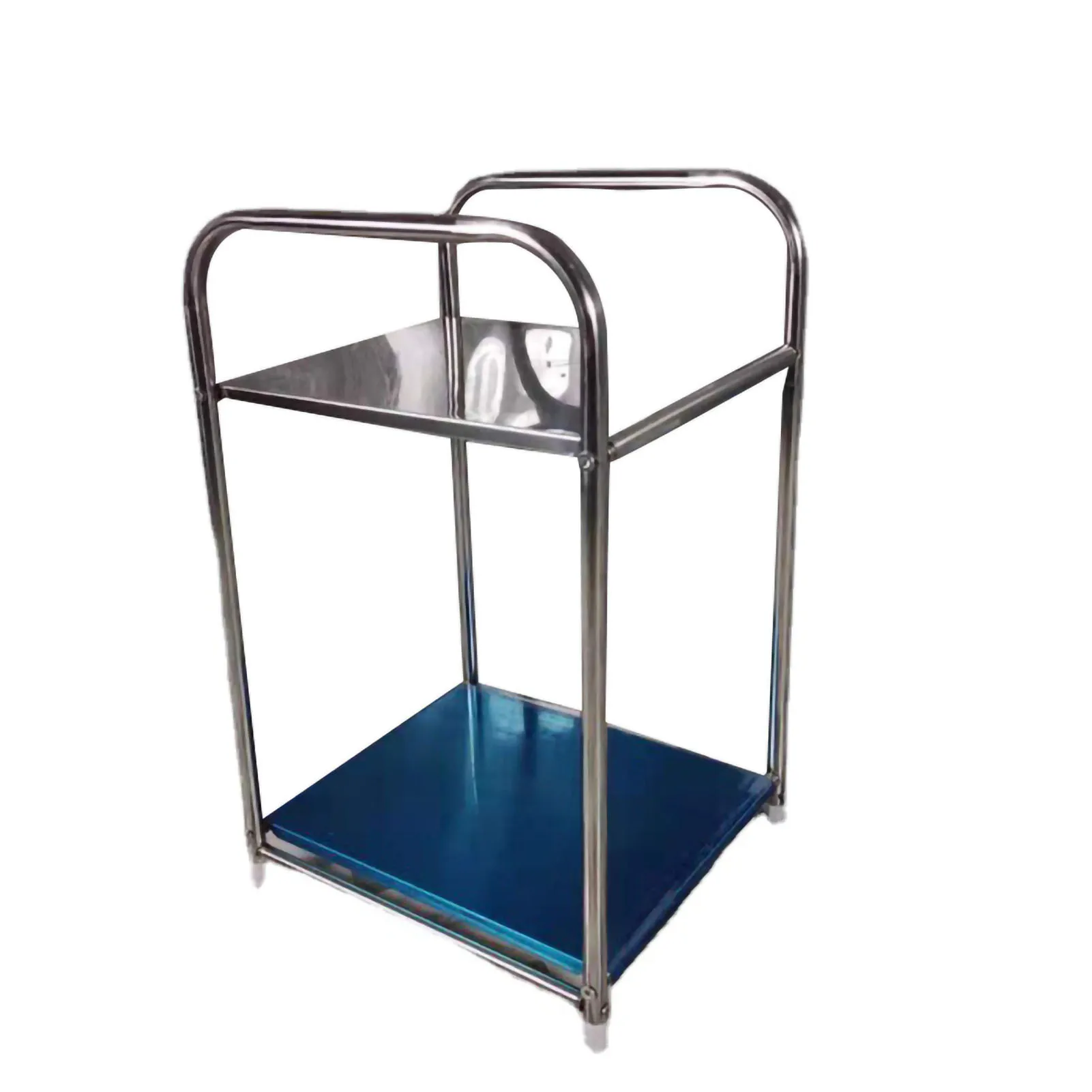 

Stand Shelving Storage Shelf Stainless Steel Heavy Duty Rack Side Shelving Table End Shelving Holder for Bathroom Bedroom
