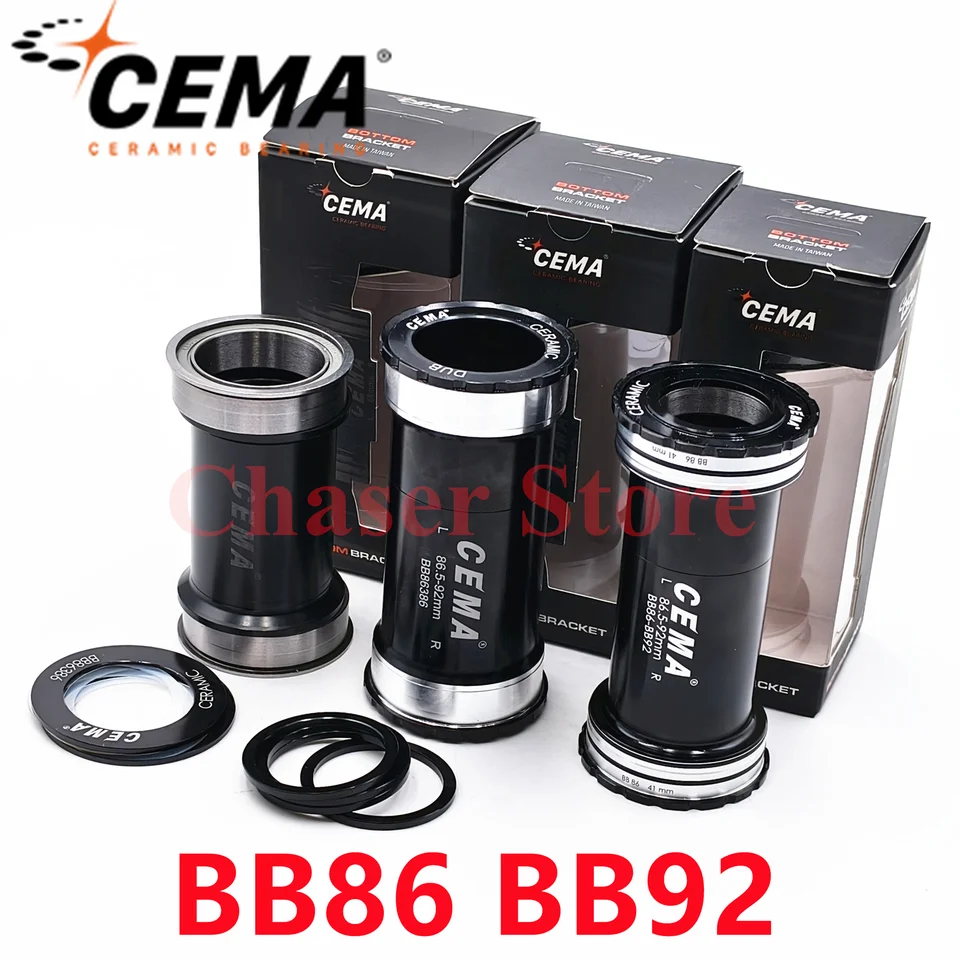 CEMA セラミックベアリング ボトムブラケット BB86 CEMA BB86/BB92 To 24mm/BB386 30mm/DUB Road Bike MTB Interlock