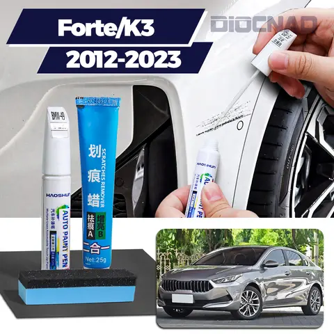 Car Touch Up Paint Pen Scratch Repair Scratch Remover Wax Paint Care For Kia Forte K3 2012-2023 2013 2014 2015 2016 2017