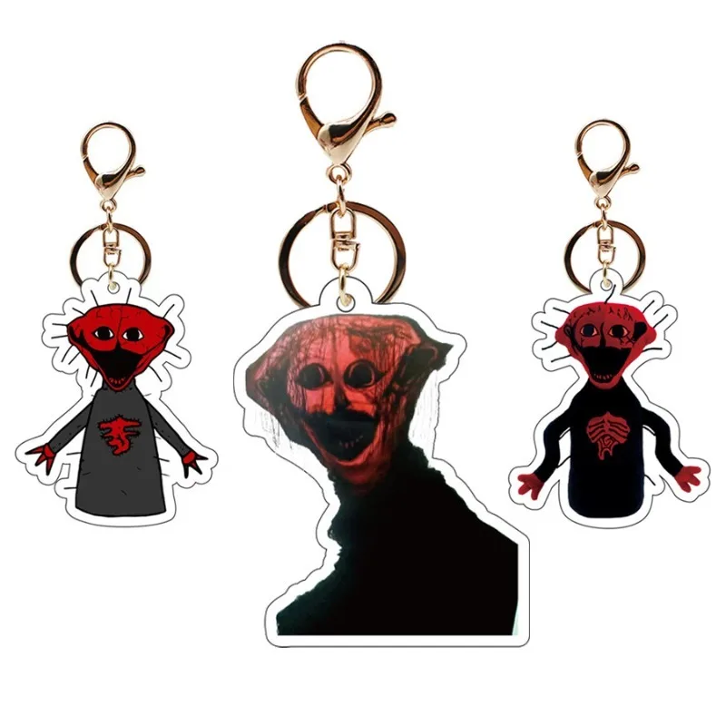 Cartoon The Boiled One Game Peripheral Plush Toy Pendant Keychain Friends Gift Key Chain Bag Charms Souvenir New Pendant Jewelry