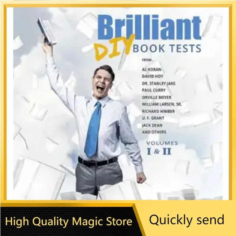 

Brilliant DIY Book Tests VOLS I & II Magic tricks ( High Quality Magic Store Download ）