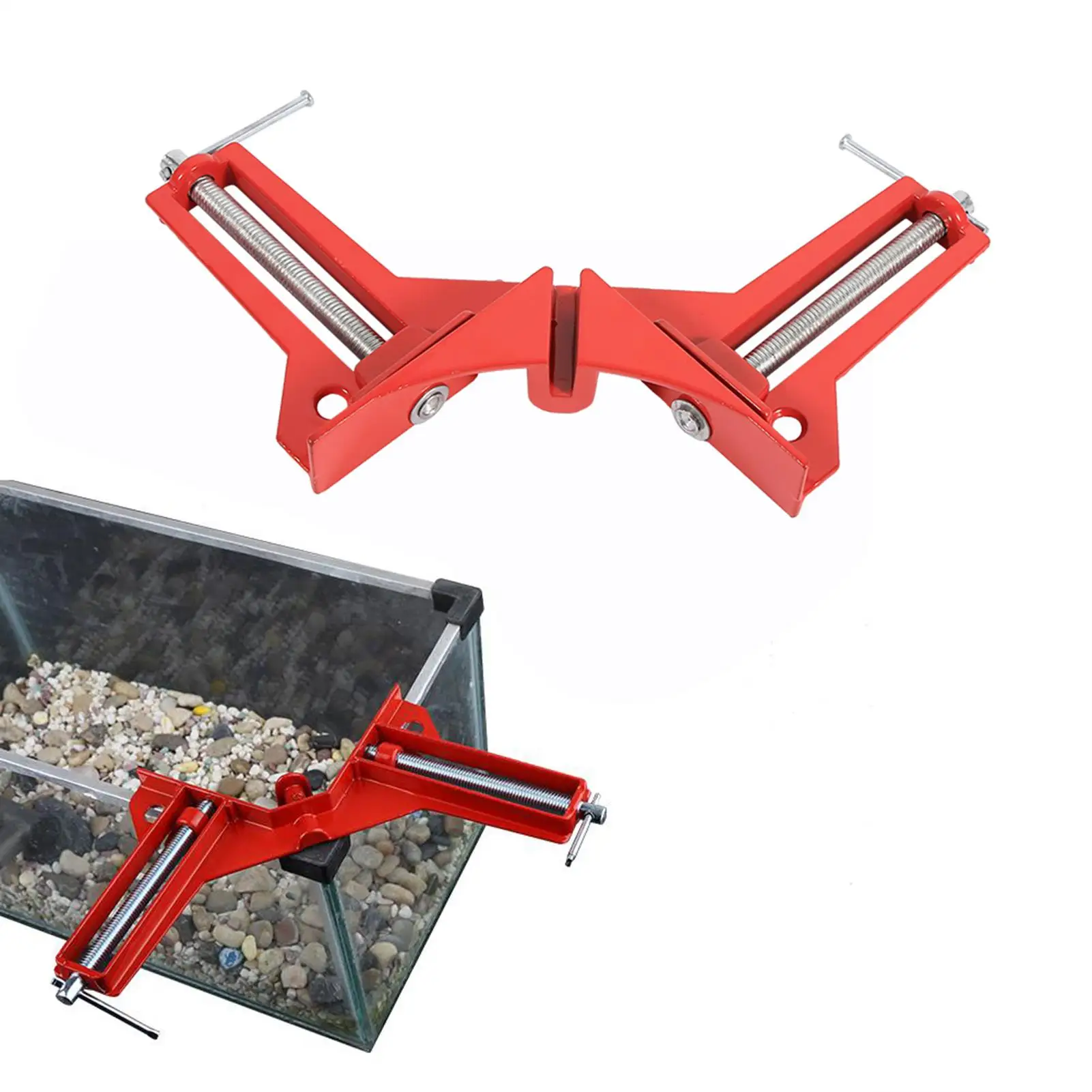 90 Degree Corner Clamp Fixture for Picture Frame Woodworking Tool Aluminum Alloy Right Angle Holder
