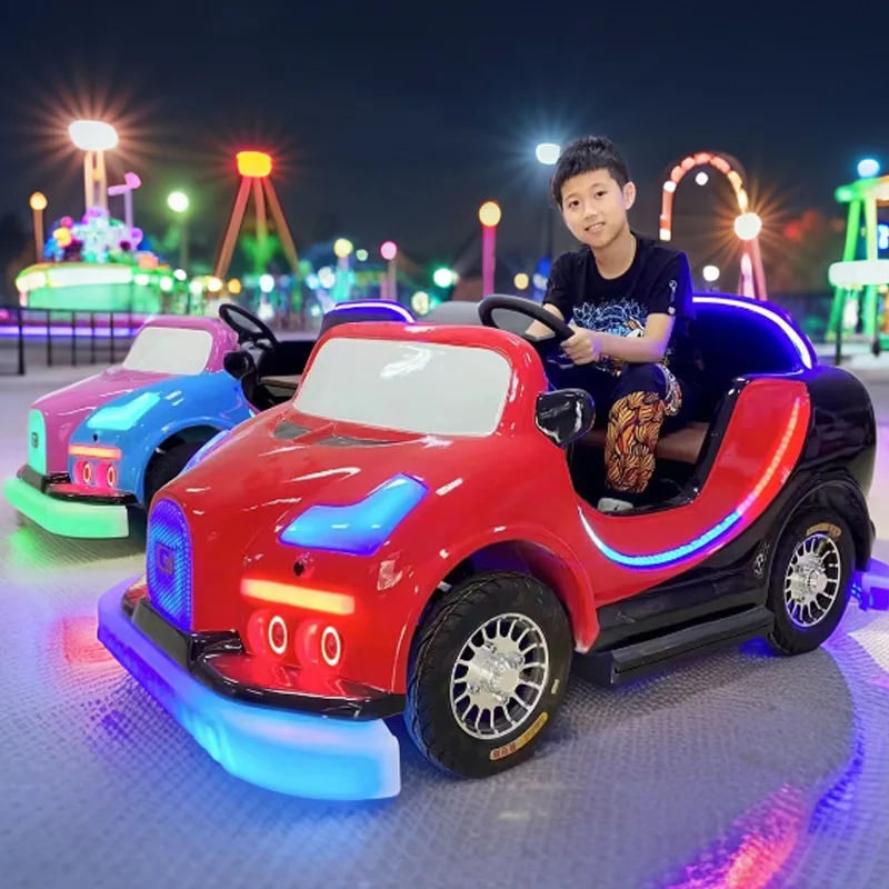 

New outdoor children's parent-child square night market stall battery amusement car bumper car