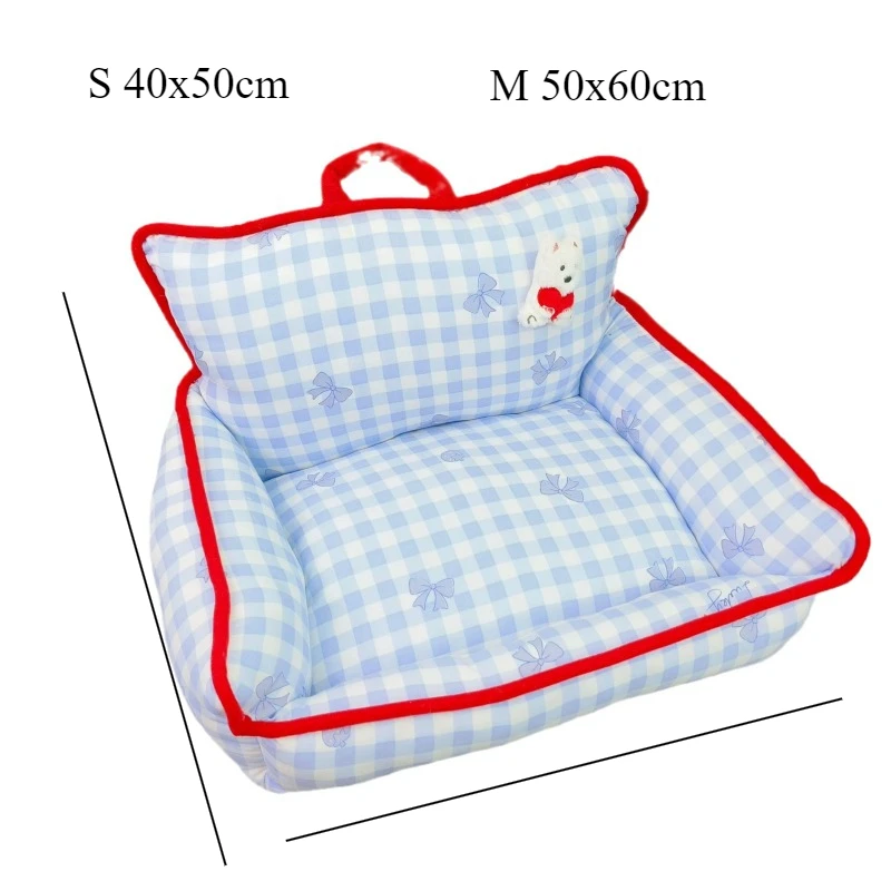 Cozy and Comfortable Pet Sofa Bed for Autumn Winter Suitable for Small and Medium-sized Dogs Cats Dog Accessories Cat Sofa Bed
