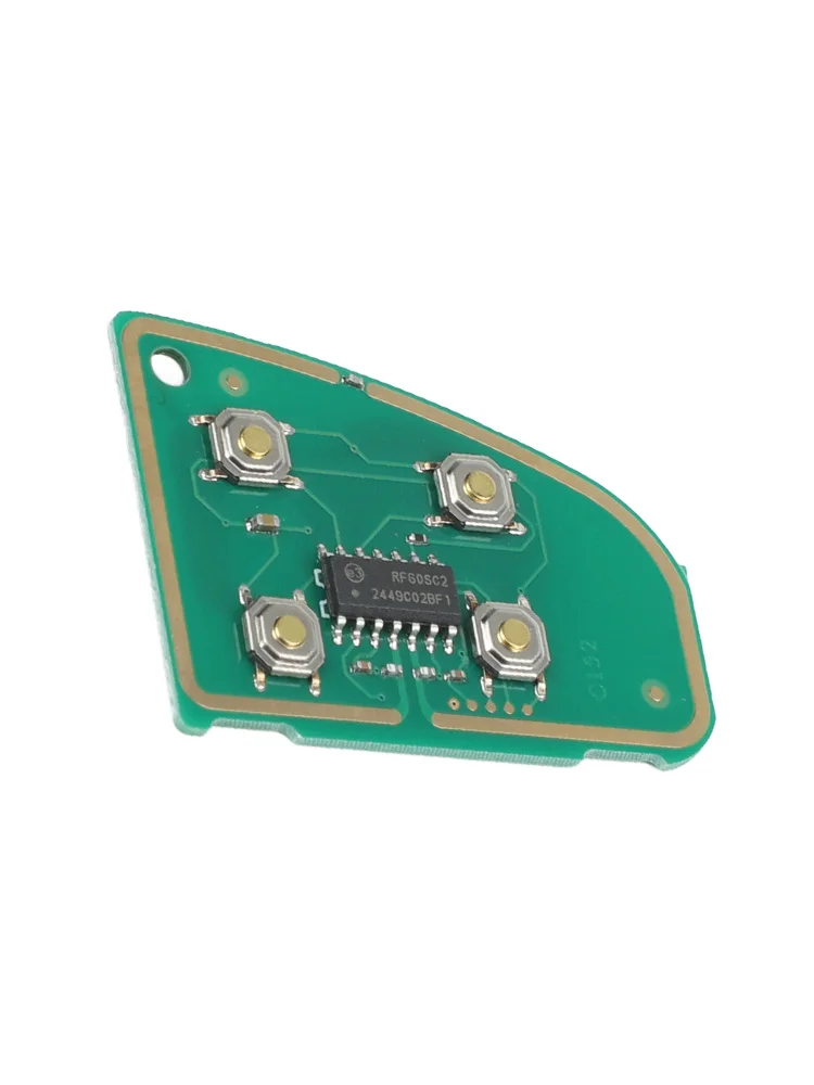 Brand New Circuit Board Remote Key Parts Replacement Accessories High Sensitive 433MHz (not Key Case ) 4 Button