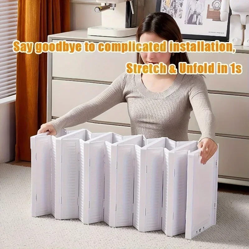 

No Assembly Needed Heavy-Duty PP Thickened Transparent Foldable Shoe Box with Lid Premium Plastic Home Storage Simple Shoe Rack