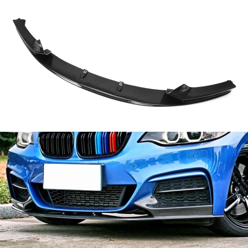 F22 M performance Front bumper lip Carbon fiber front Spoiler Protector for BMW F22 M Sport 235i 22i 220i 2013 -2020