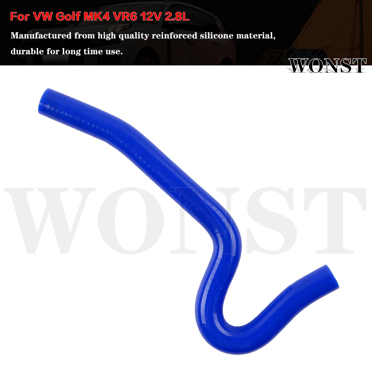 Silicone Radiator Heater Coolant Hose Kit For VW Golf MK4 VR6 12V 2.8L