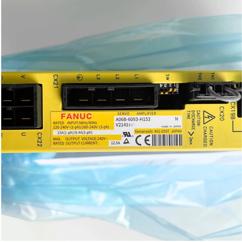 

Fanuc A06B-6093-H153 Servo Drive Tested ok Fast Shipping