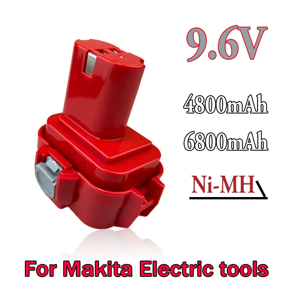 

9.6V 4800mAh 6800mAh NI-MH Power Tools Battery For Makita 9120 9122 9133 9134 9135 9135A 6222D 6260D PA09 L70