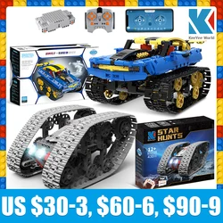 KeeYee World K96106 KAIYU Technical Engineering Car APP Remote Control Moter Power Building Blocks Bricks Program Tank Sets Toys