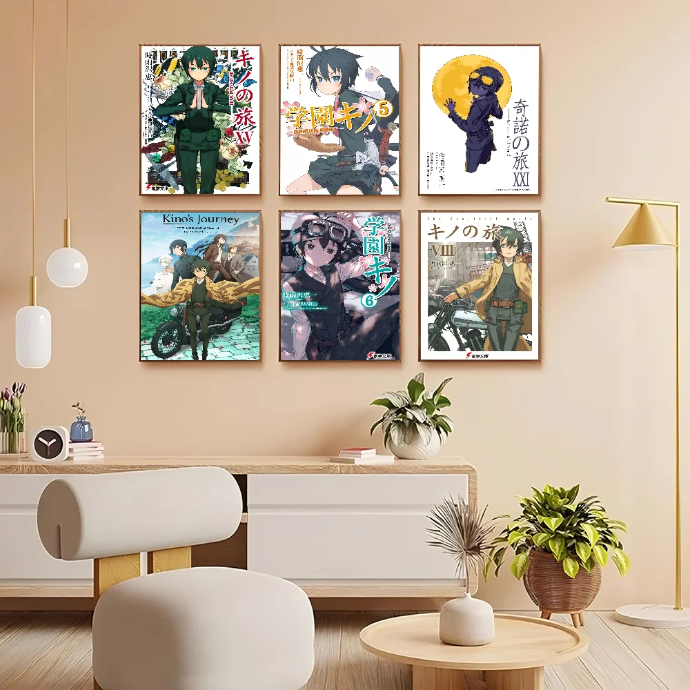 

Kino's Journey Classic Vintage Posters Vintage Room Home Bar Cafe Decor Nordic Home Decor