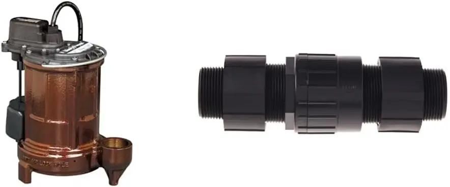 257-pomp, grijs, 1-1/2"