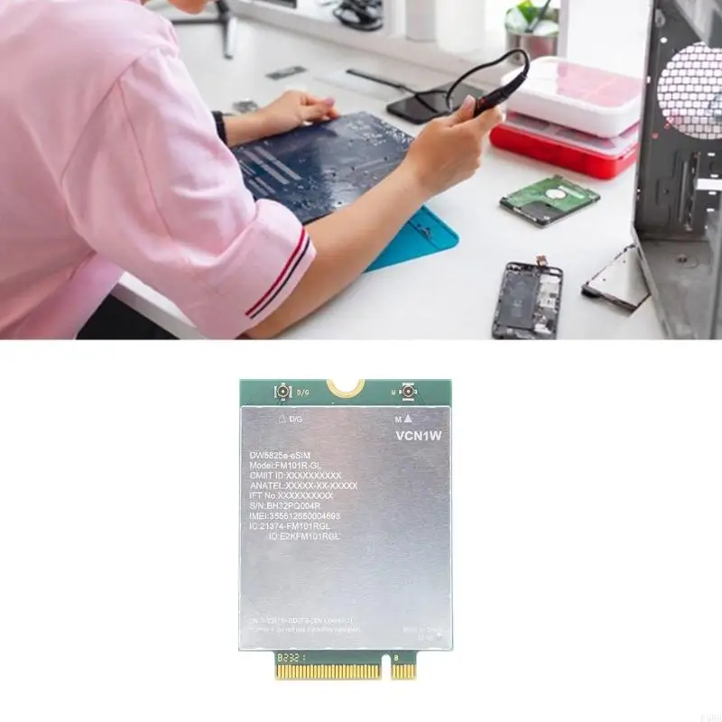 D5BB FM101R-GL DW5825E Два полоса модуля 4G Мобильные широкополосные адаптеры пластиковые корпус