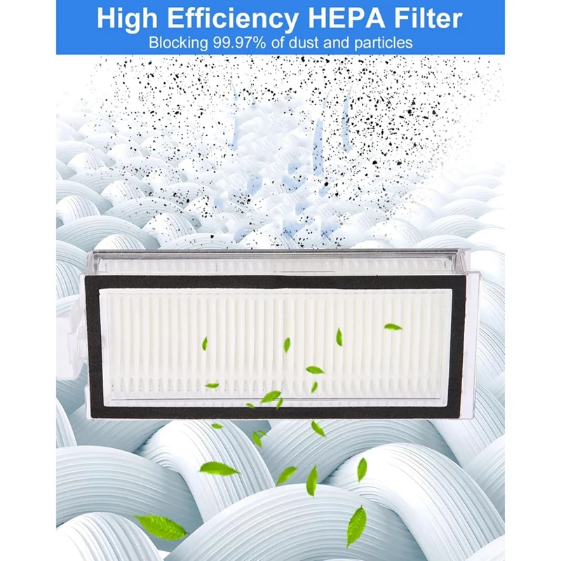 For Roborock Q8 Max+ Robot Vacuum Cleaner Main Side Brush Hepa Filter Mop Cloth Replacement Parts Accessories