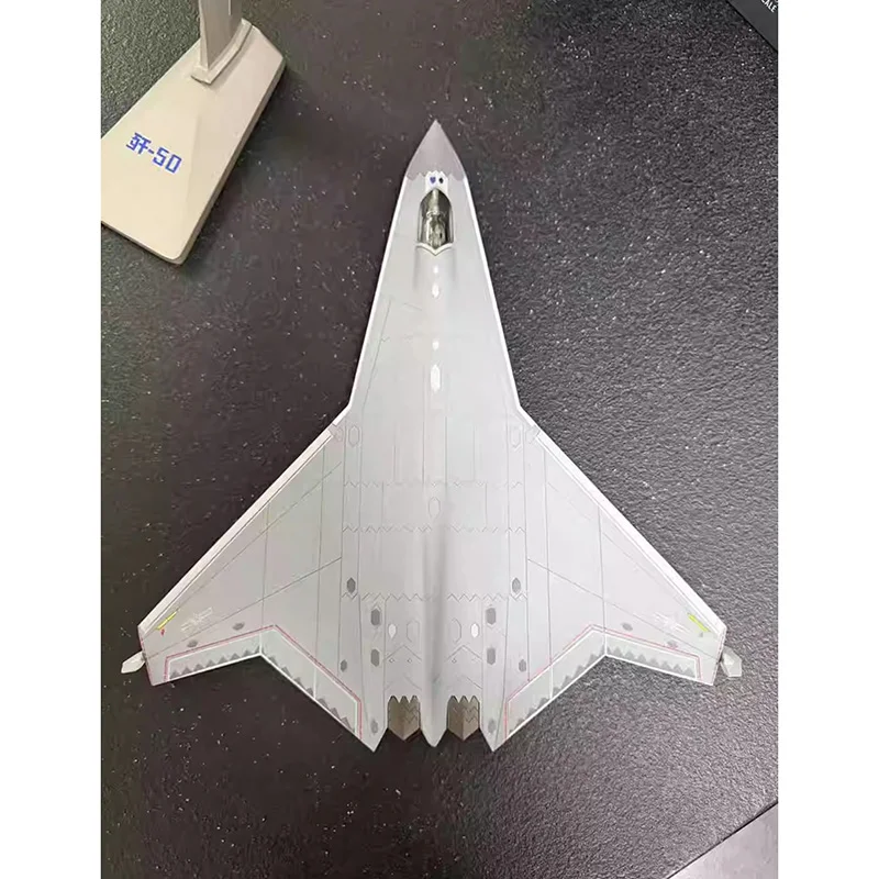 AF1 1/72 مقياس الصين J-50 سبيكة مقاتلة نموذج جمع الحلي لعبة الديكور