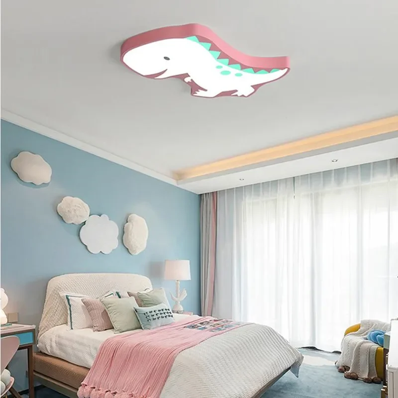 

Dinosaur pattern led ceiling lamp home decoration ceiling lights surface decoration modern creative bedroom children's boy's