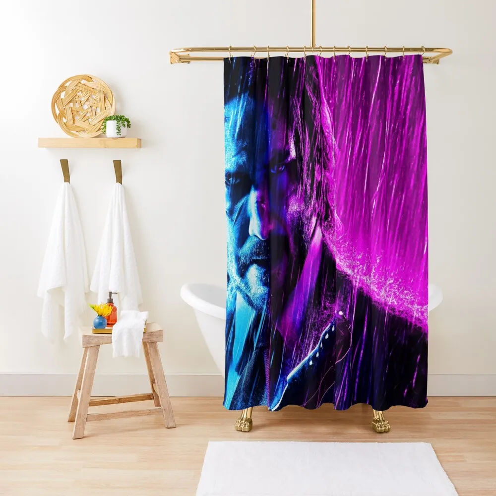 

john wick 4 Shower Curtain Bathroom And Shower Modern Accessory Bathrooms Curtain