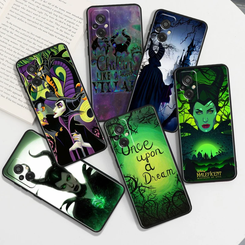 Disney Poison Queen Cool For Xiaomi Redmi 12C 11A 11 10C 10X 9T 9C 9AT 9A 8A 7A S2 6A A1 Plus Black Soft TPU Phone Case