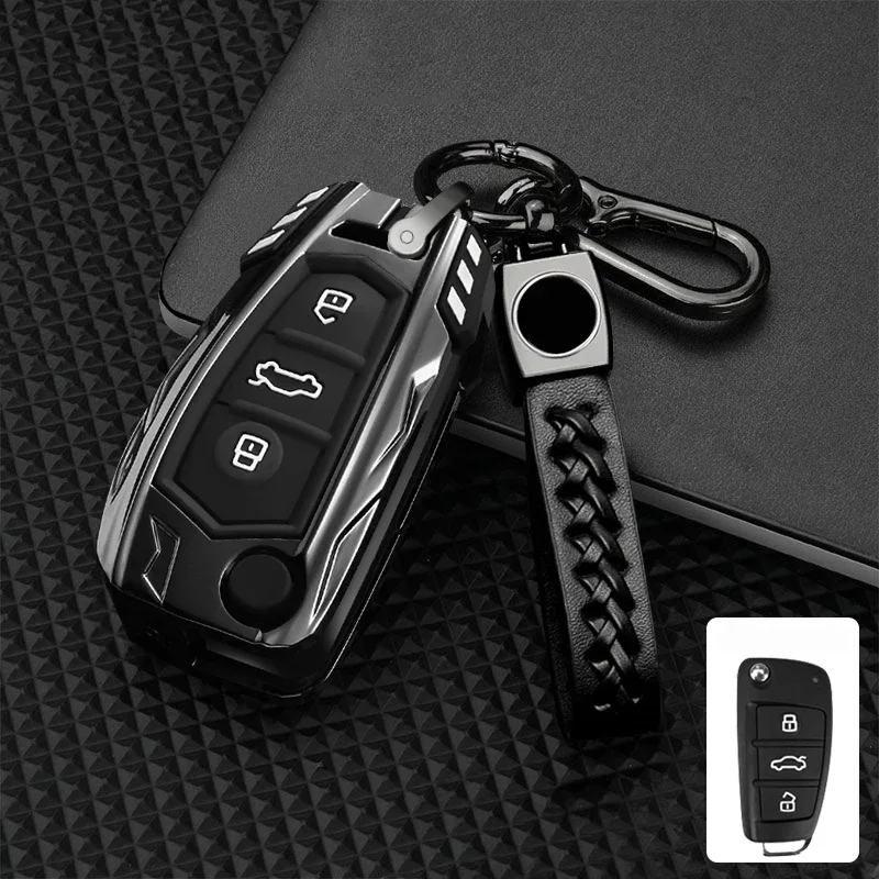 Zinc alloy car Key Case For Chery ARRIZO7 E3 E5 A3 A5 Tiggo 2 3 5 3X Fulwin2 Eastar 3 Buttons Keyless Protect Cover Accessories