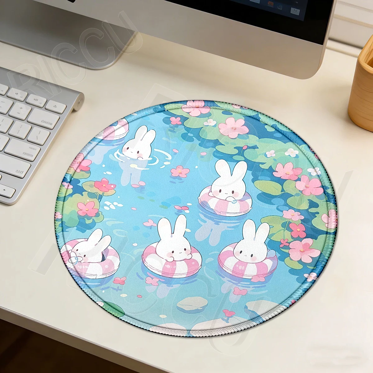 Kawaii Beyaz Tavşan Yuvarlak M - Pc Gaming White incelemesi ve fiyatı