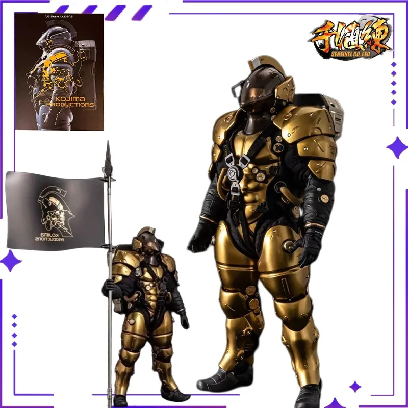 Práctica de mil valores, edición limitada Original, Island Studio, 1/6, Death Stranded Gold Ludens Mobile Mech, modelo portátil, Toygift