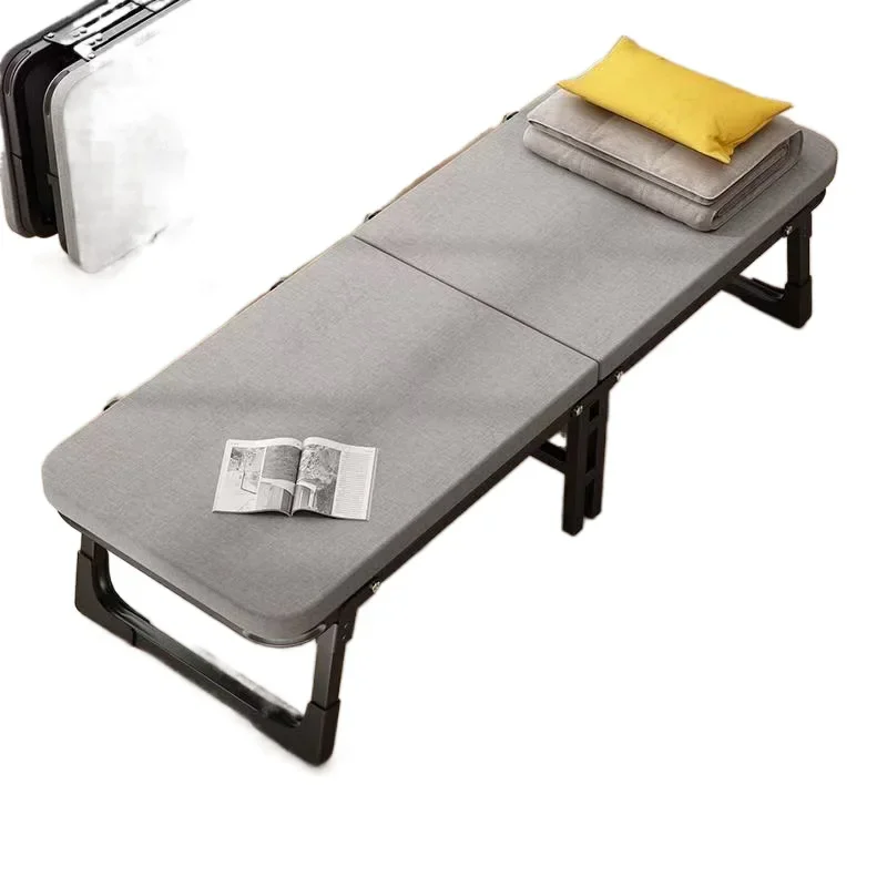 

Lunch break folding bed recliner office nap artifact household small bed single bed adult portable simple escort
