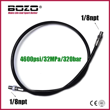 Nieuwe HPA Microbore Hogedrukspoel Lange Slang Lijn Vullen Refill 15/24/37/52/100/138 inch Accessoires 3000PSI