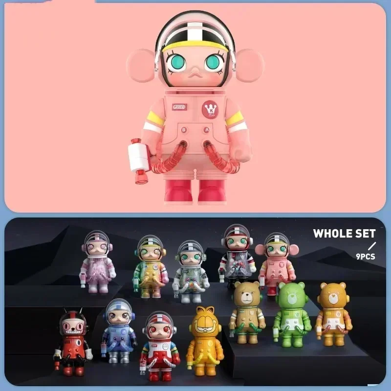 POP MART MEGA SPACE MOLLY 100% СЕРИЯ 3, слепая коробка, загадочная коробка, сумка для догадок, игрушки, кукла, милая аниме-фигурка, коллекция настольных украшений