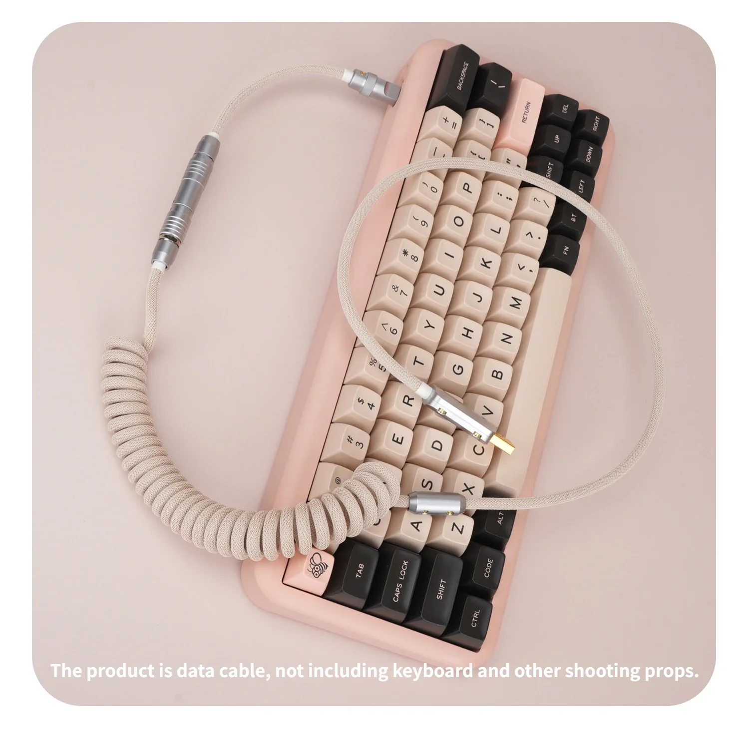 

GeekCable Механическая клавиатура ручной работы на заказ Кабель для передачи данных Тема GMK SP Keycap Line Ретро Белый