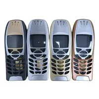 For Nokia 6310 Cover Case Housing 6310i Battery By Middle Frame Front Bezel Replace Part NO Phone Keyboard