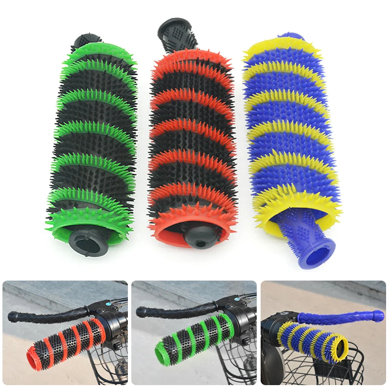 

Чехлы на руль мотоцикла, противоскользящие водонепроницаемые защитные чехлы на ручку мотоцикла, обертка для ручки для езды, безопасность вождения