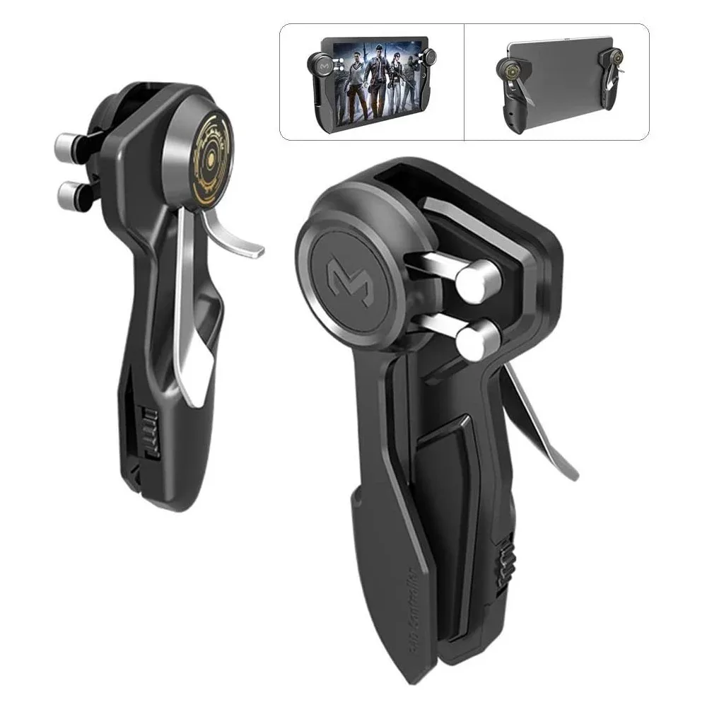 

Mobile PUBG Game Controller For iPad Tablet 6 Finger Joystick Handle Aim Button L1R1 Shooter Gamepad Trigger Gaming Accessories