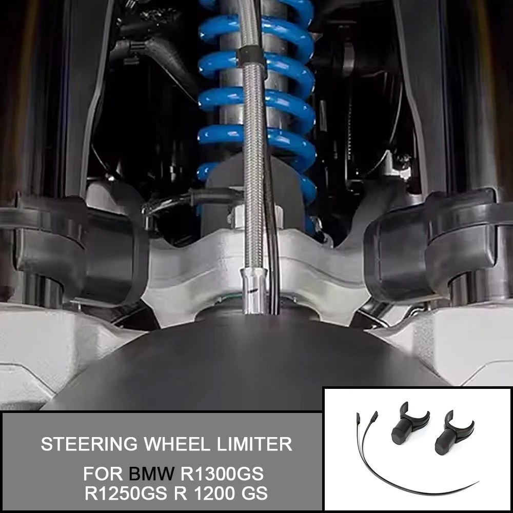 

For BMW R1300GS R1250GS ADVTURE Motorcycle Steering Stop Steering Wheel Limiter R 1250 GS 1200GS 1300GS ADV R 1200 GS LC