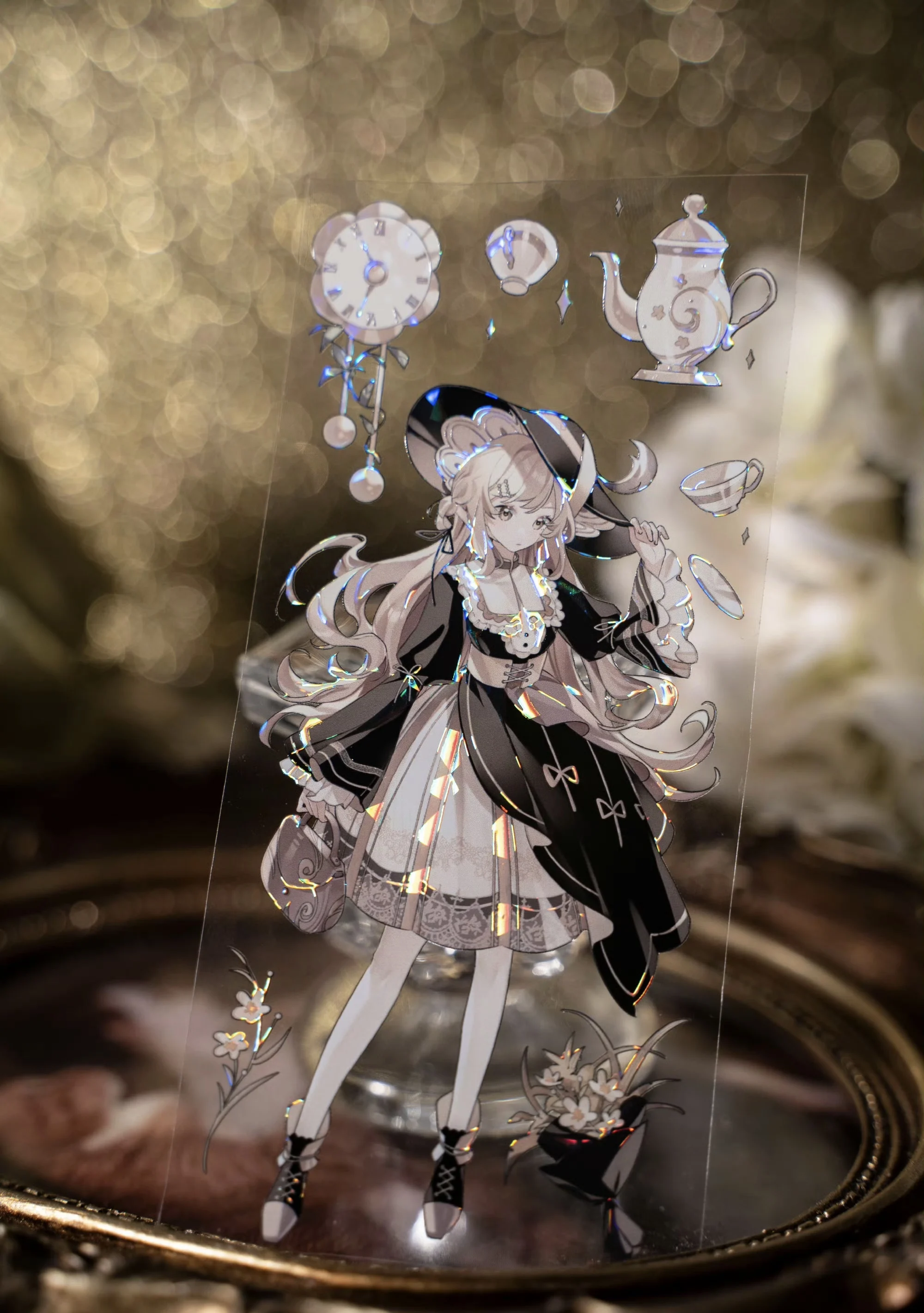 خمر جميل رسالة الأزهار فتاة اشي PET الشريط ، سكرابوكينغ مخطط ، بطاقة صنع ، ملصق الزخرفية لتقوم بها بنفسك ، خطة سكرابوكينغ #5