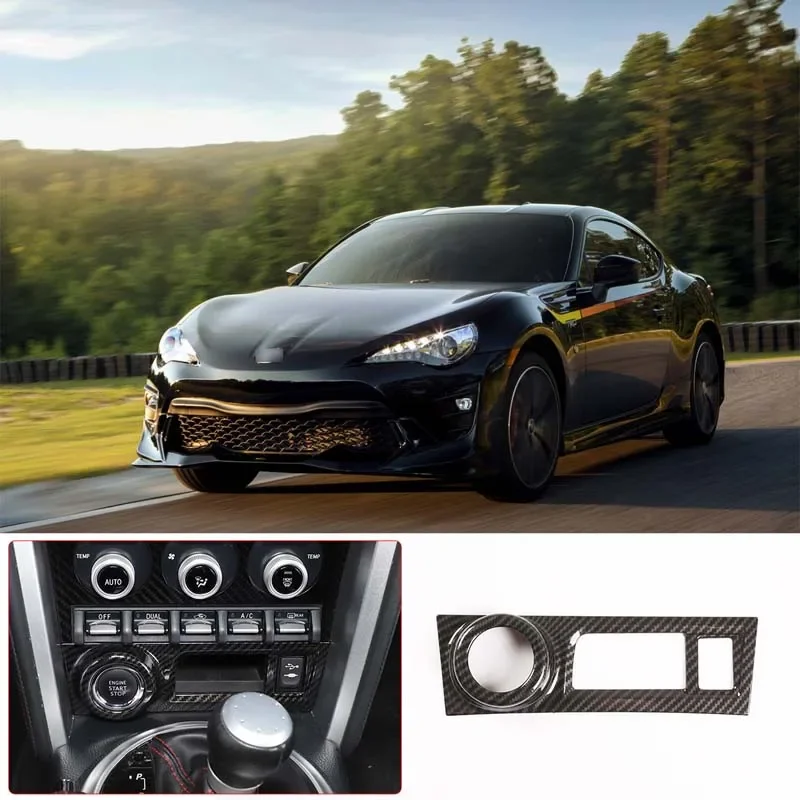 

For 2012-2020 Toyota 86/Subaru BRZ ABS car central ignition device start button frame cover sticker car interior accessories