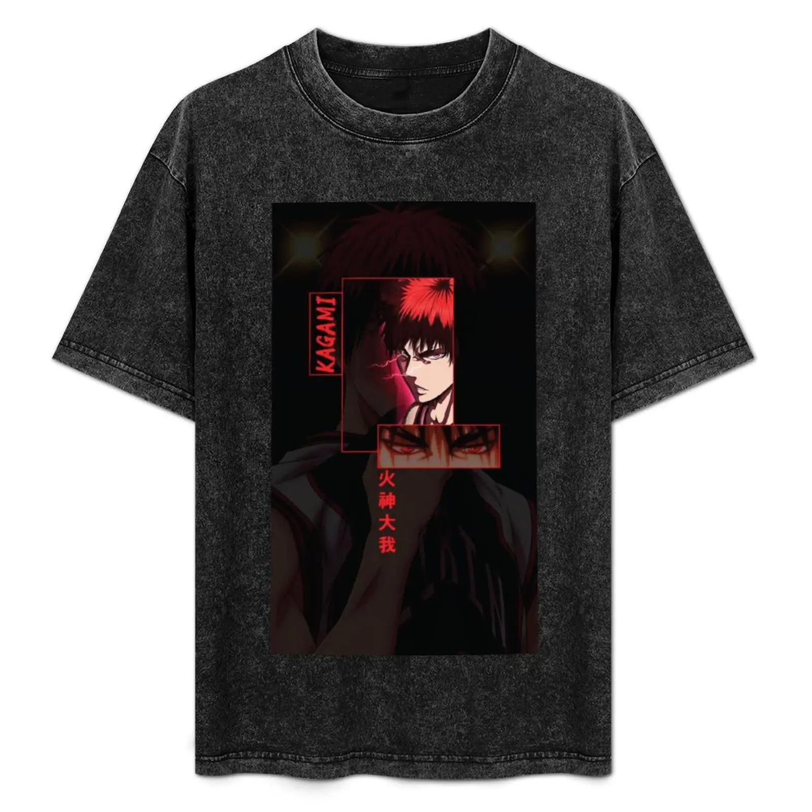 

kagami T-Shirt Casual Streetwear Short Sleeve Tee