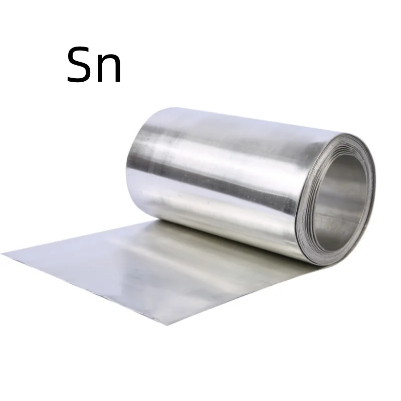 Customized high-purity tin foil strip plate sheet Sn99.99% for scientific research