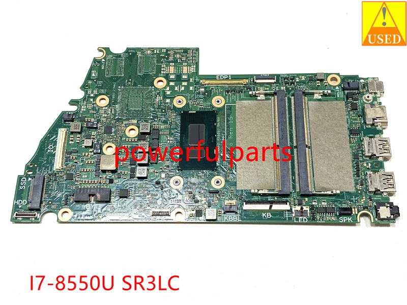 

Материнская плата для Dell Inspiron 15 7573, 0471TW 0WWYYN 16841-1 i5-8250U I7-8550U, работает хорошо