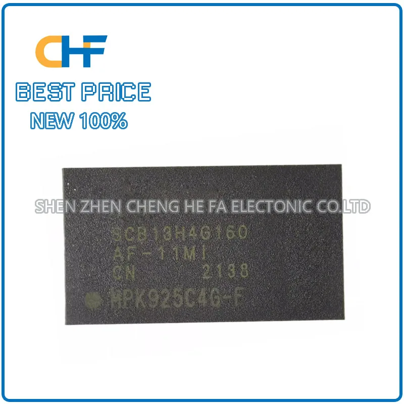 2PCS/5PCS SCB13H4G160AF-11M SCB13H4G160AF-11MI Package BGA96 Purple Light Storage Chip