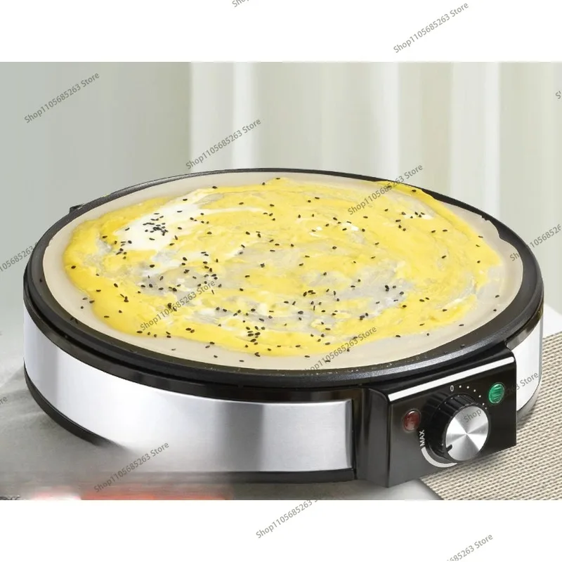 Pancake fruit special pot household and commercial stall electric gripper pancake egg cake all-in-one machine pancake pan