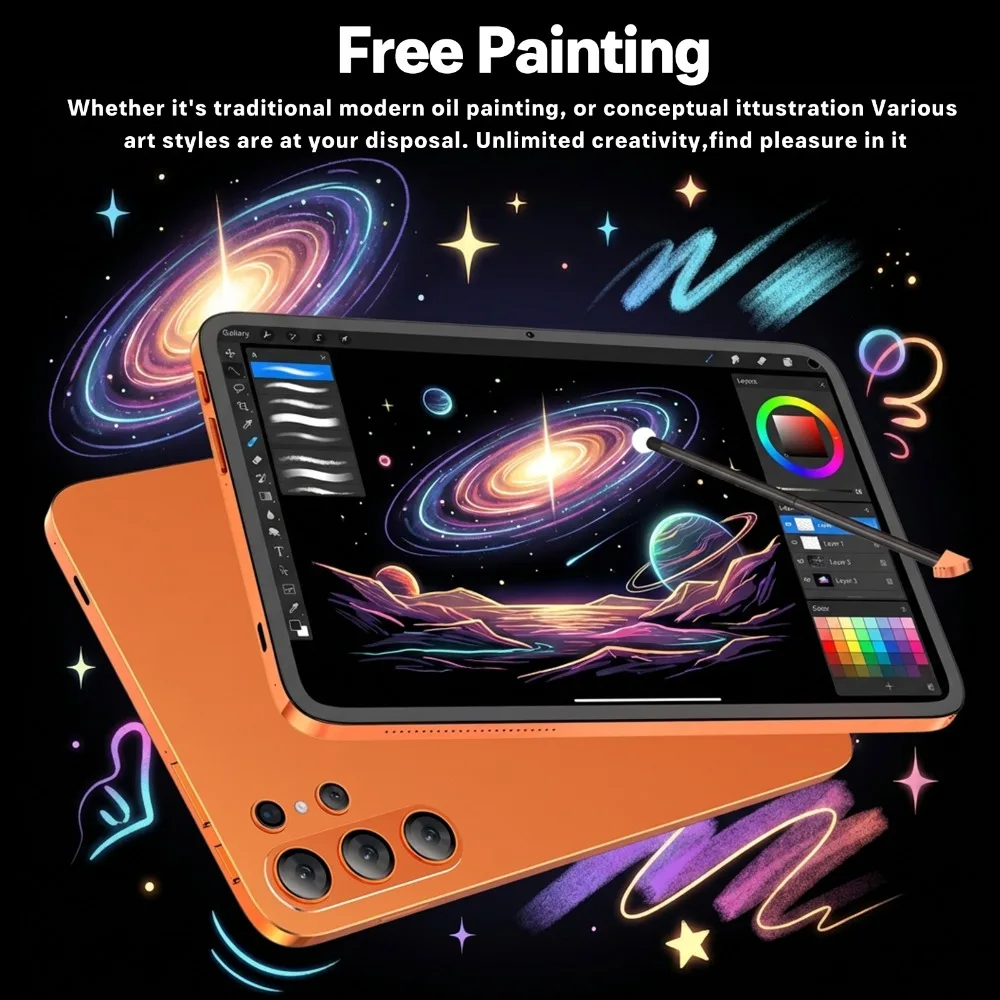 2026 Global Version Original MI Tablets S26 Ultra Android 15 12GB+512GB 10000mAh 5G Dual SIM Card WiFi GPS 10.1" HD 4K Mi Tablet view 6