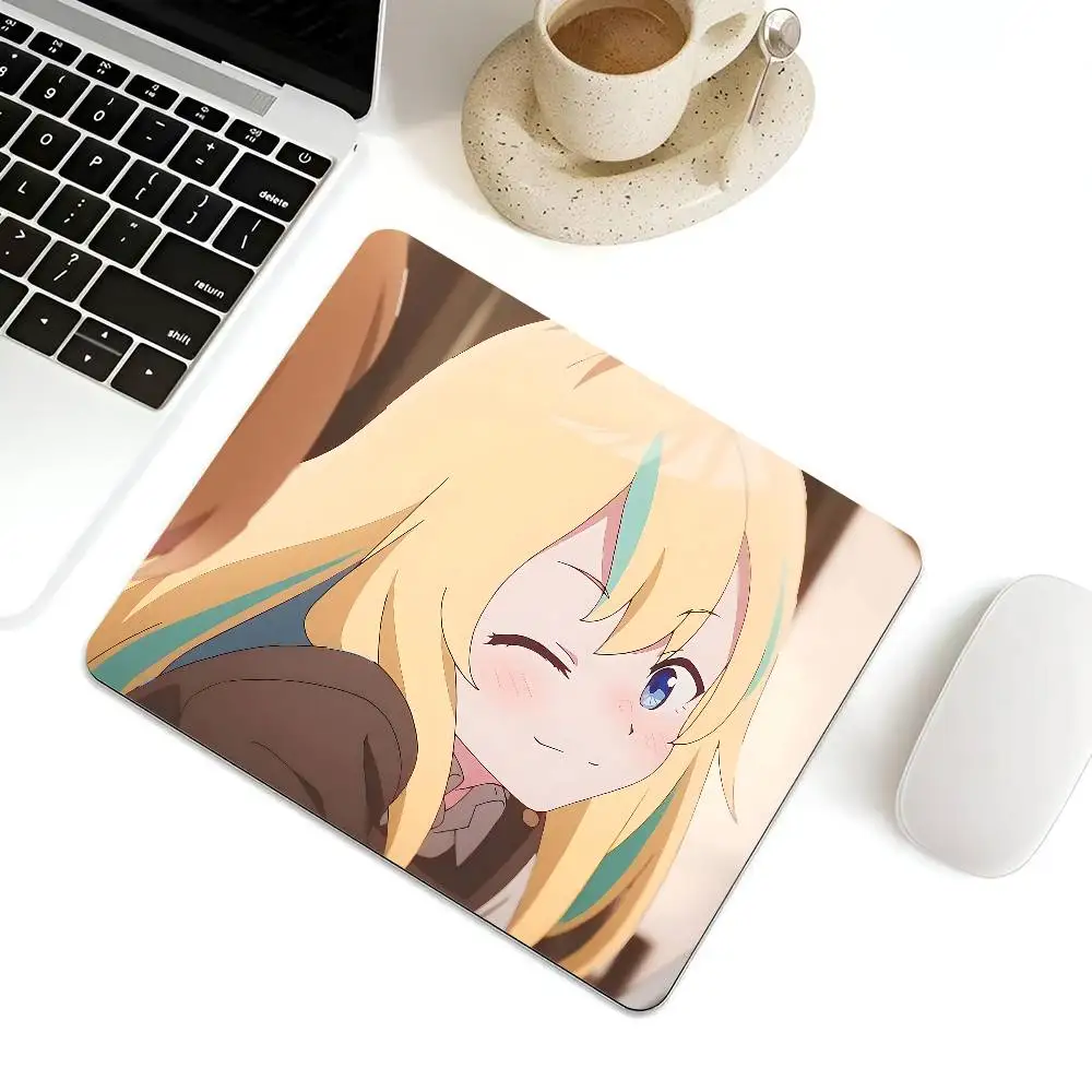 Jellyfish Can't Swim In The Night Mousepad Small LockEdge Mouse Pad For Gamers Computer Desk Pad Rectangular Anti-slip Rubber