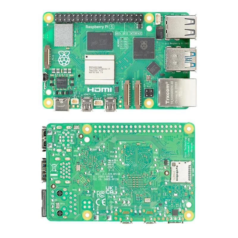New Raspberry Pi 5 Artificial AI Intelligence 2/4/8/16 Python Programming Suite Development Edition