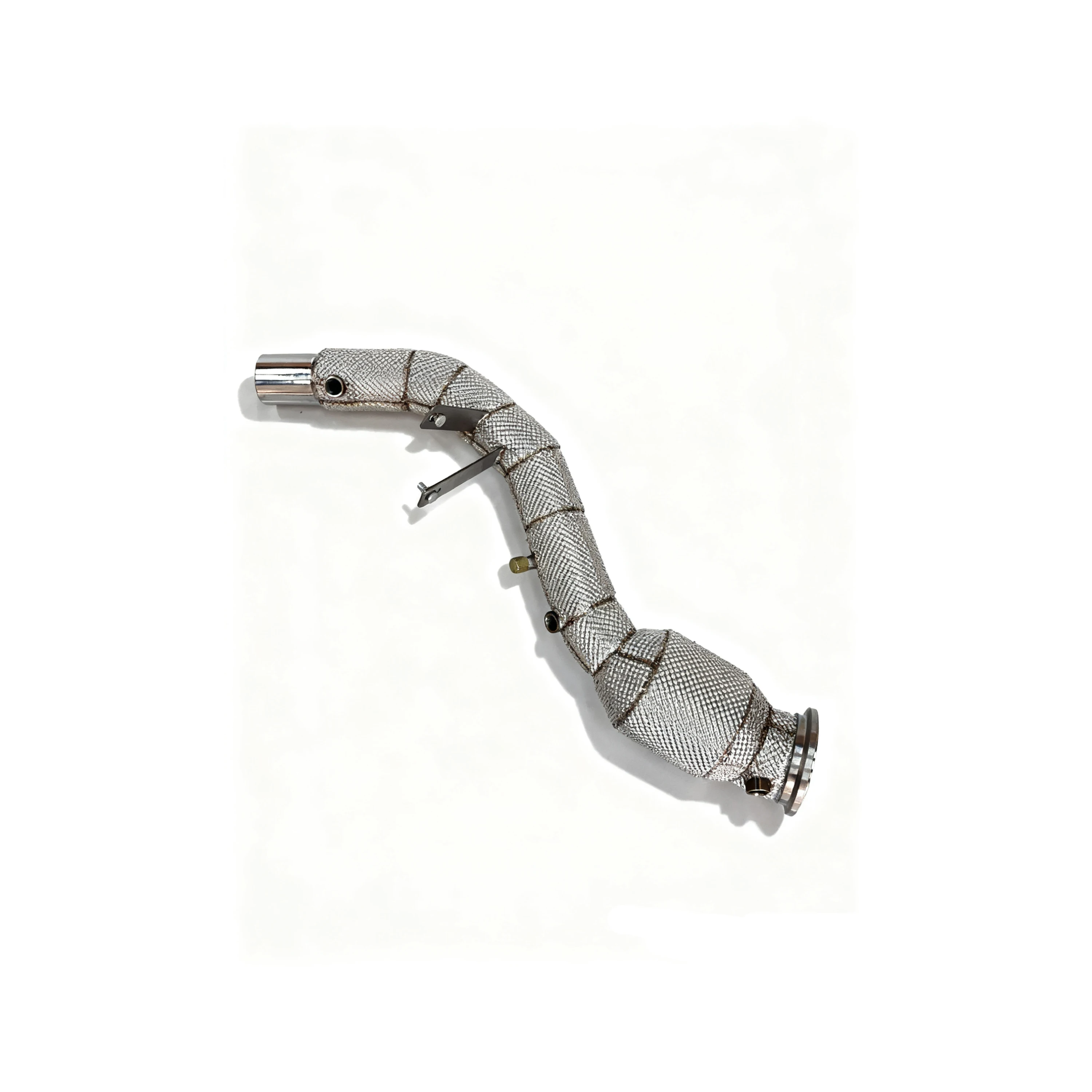ACE Hochleistungs-Auspuffrohr für Jaguar XE 2.0T Exklusive Anpassung Edelstahl-Downpipe mit Hitzeschutz – Detail 9