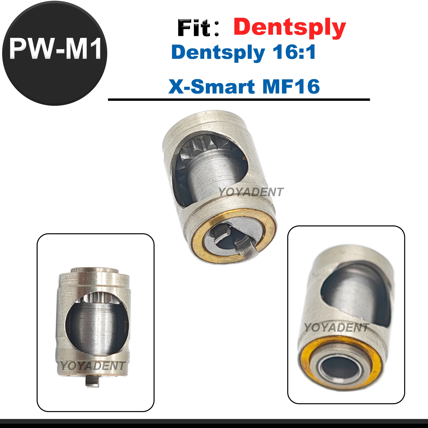 Para dentsply 16:1 x-smart mf16 handpiece dental cabeça cartucho rotor movimento eixo handpiece acessórios